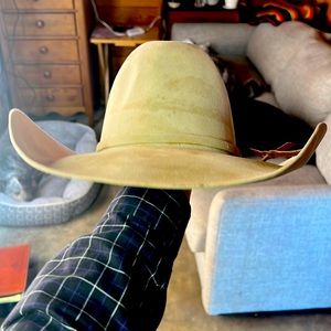 Authentic west Texas cowboy had worn by me.